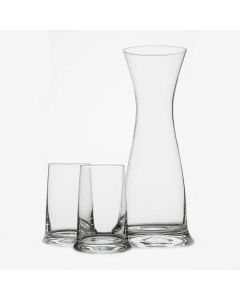 Hadeland Glassverk Basic Vannkaraffel m/2 Glass