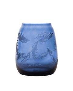 Hadeland Glassverk Stille Bevegelser Vase 200Mm Blå